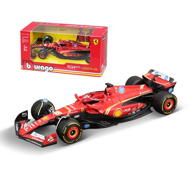 Bimeigao 1:18 F1 Formula 2025 Ferrari SF-25 Racing Alloy Car Model
