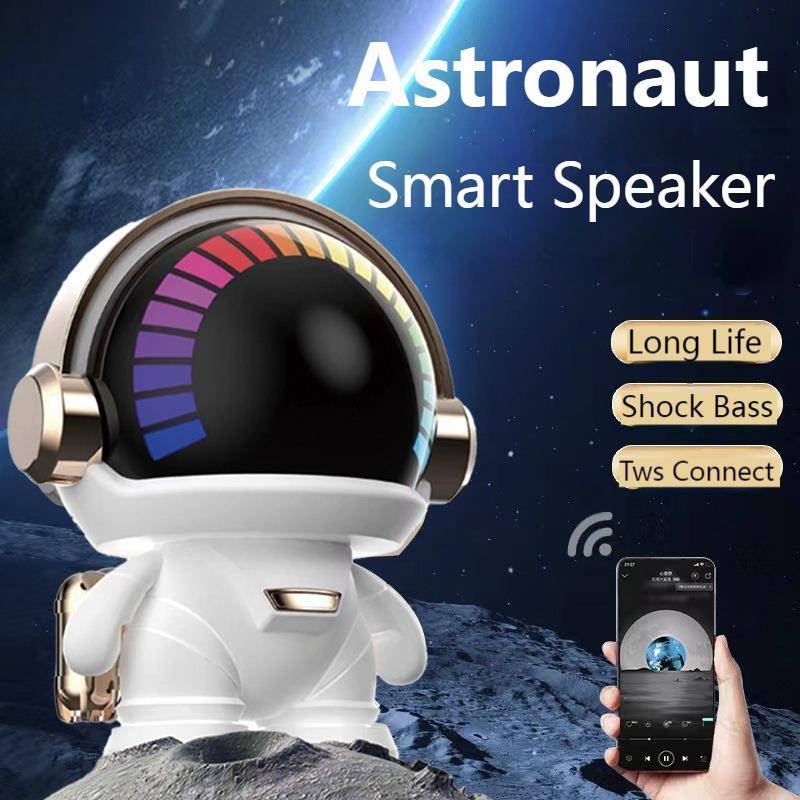 Astronaut Wireless Bluetooth Speaker Creative Ornament Subwoofer Portable Mini