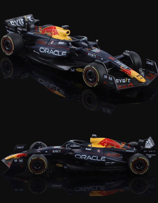 Authentic 1:43 Red Bull F1 RB19 Alloy Racing Model