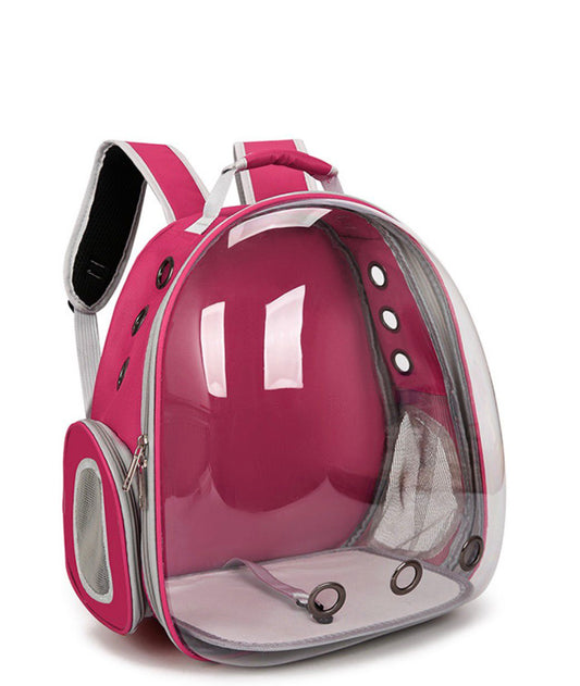 Pet Backpack Transparent Space Capsule Panoramic Carrier