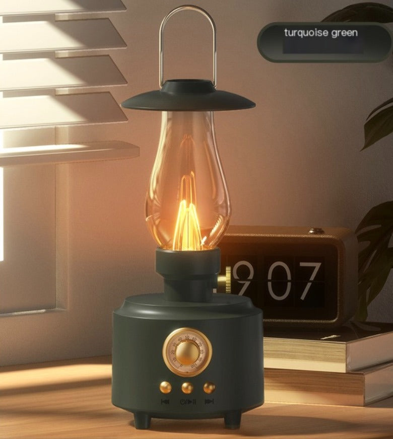 Kerosene Lamp Bluetooth Speaker Desktop Retro Outdoor Portable Camping