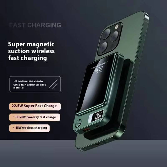 Magsafe Magnetic Wireless Power Bank 10000mAh Ultra-Thin Fast Charging