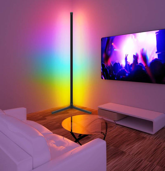 RGB Music Rhythm Light LED Colorful Floor-Standing Light