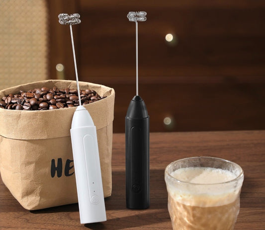 3 in 1 Electric Frother, Egg Beater, 304 Stainless Steel Handheld Milk Frother