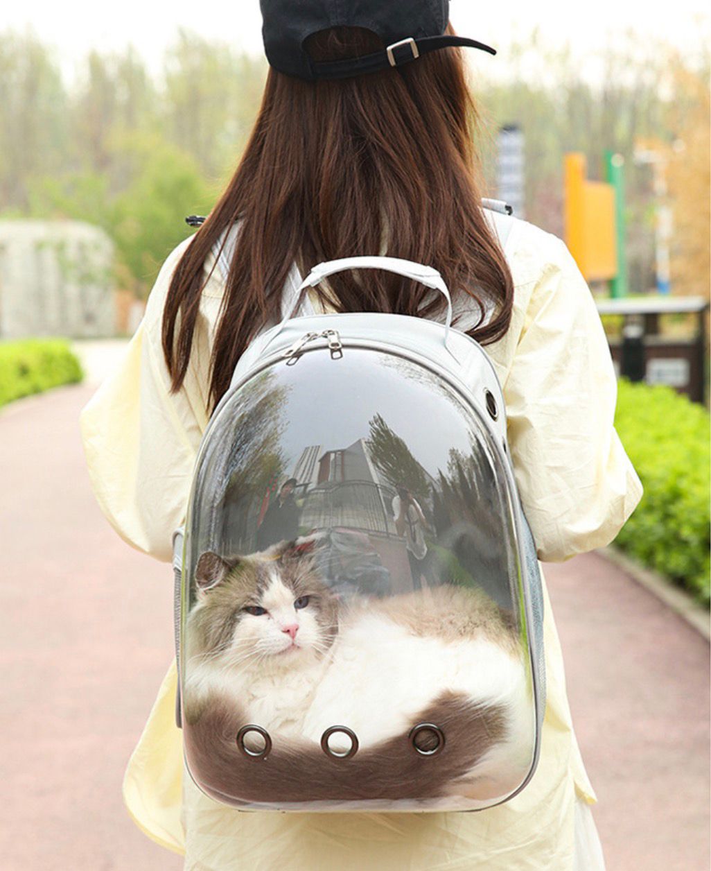 Pet Backpack Transparent Space Capsule Panoramic Carrier