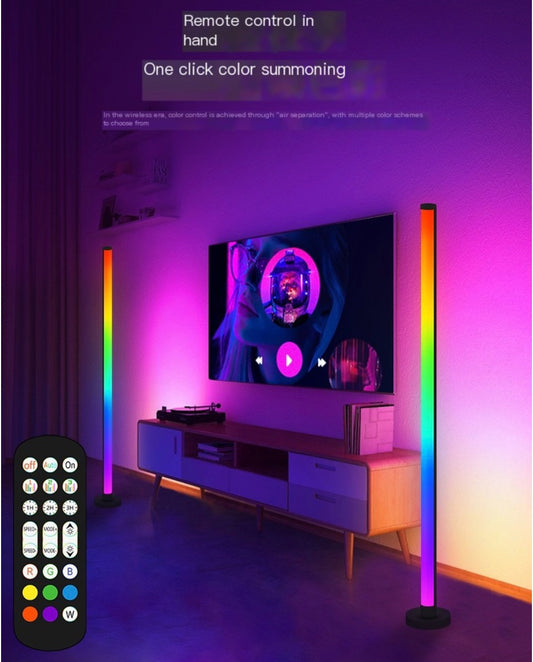 RGB Music Rhythm Light LED Colorful Floor-Standing Light
