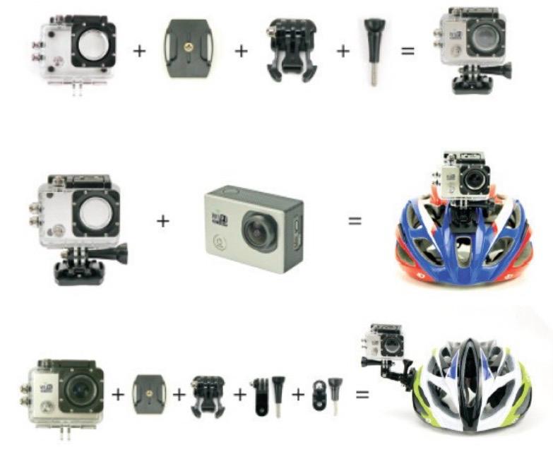 Sports Camera Outdoor Waterproof Multifunctional Diving Camera