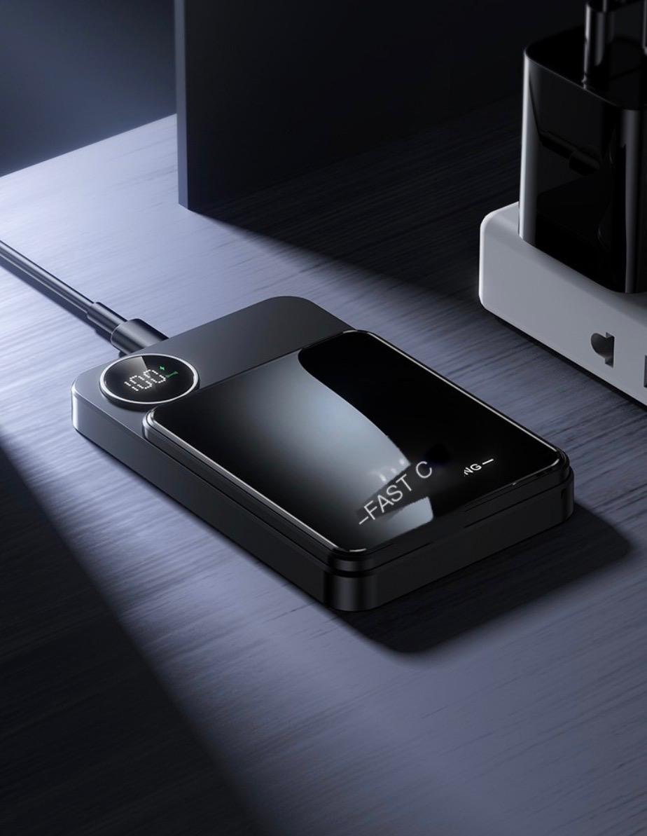 Magsafe Magnetic Wireless Power Bank 10000mAh Ultra-Thin Fast Charging